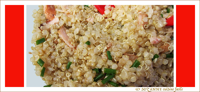 Salade Quinoa Poulet  -- 04/10/12