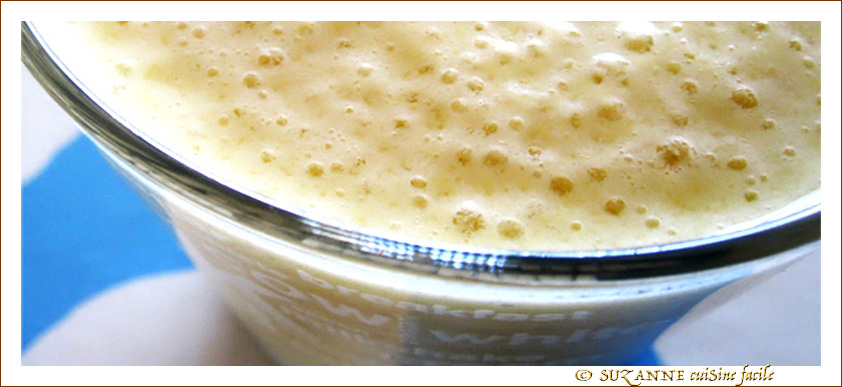 Milk-shake, Milkshake ou Smoothie Mangue Ananas -- 06/05/11