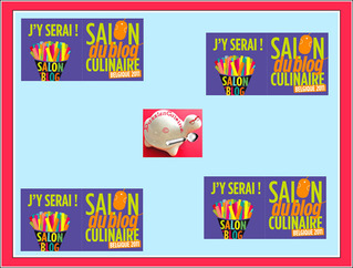 Places pour le 1er Salon du Blog Culinaire Belgique 2011